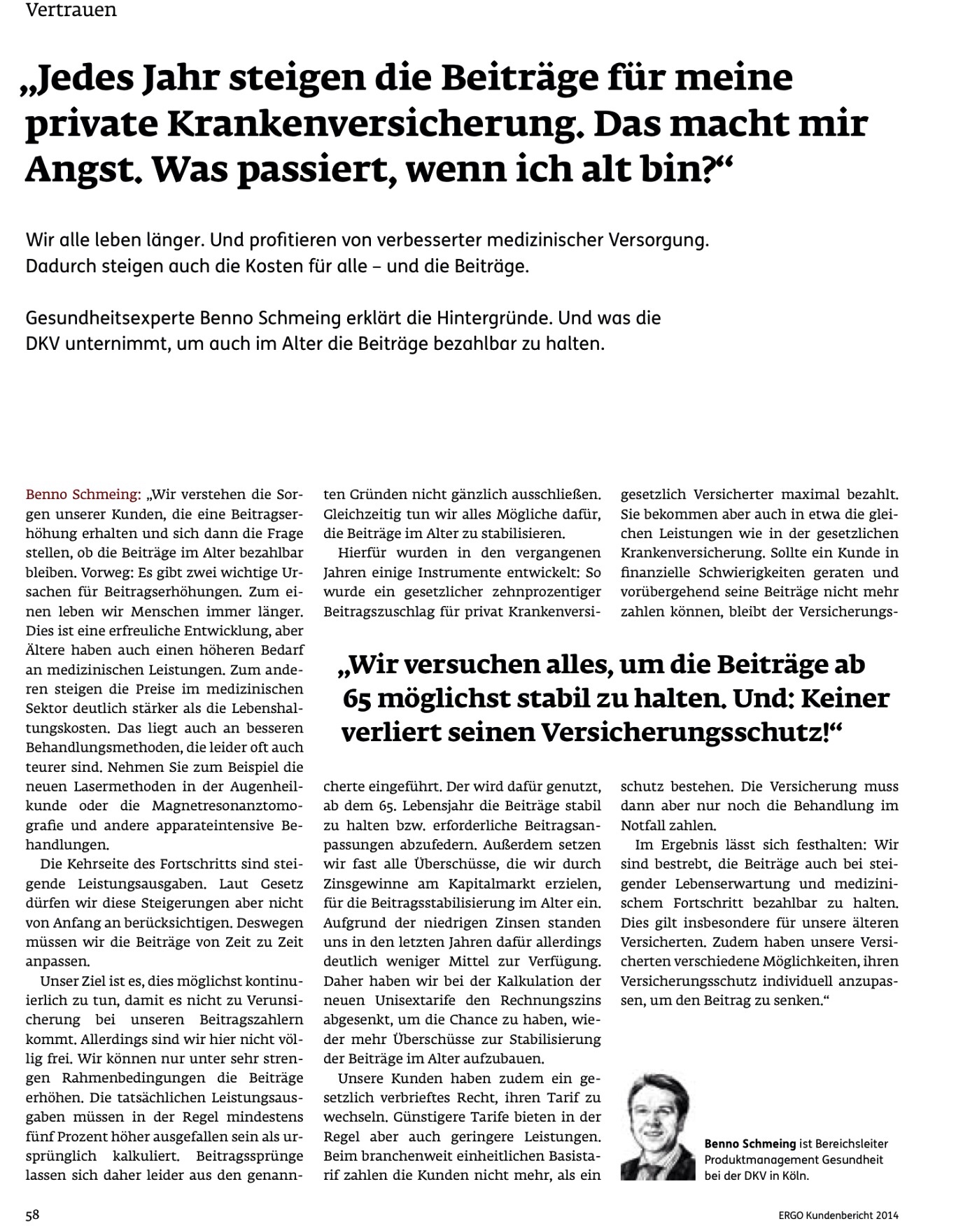 ERGO Kundenbericht