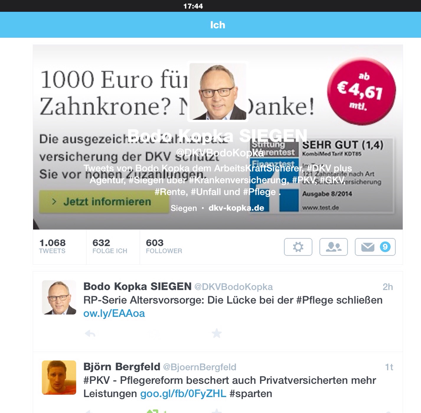 Twitter @DKVBodoKopka