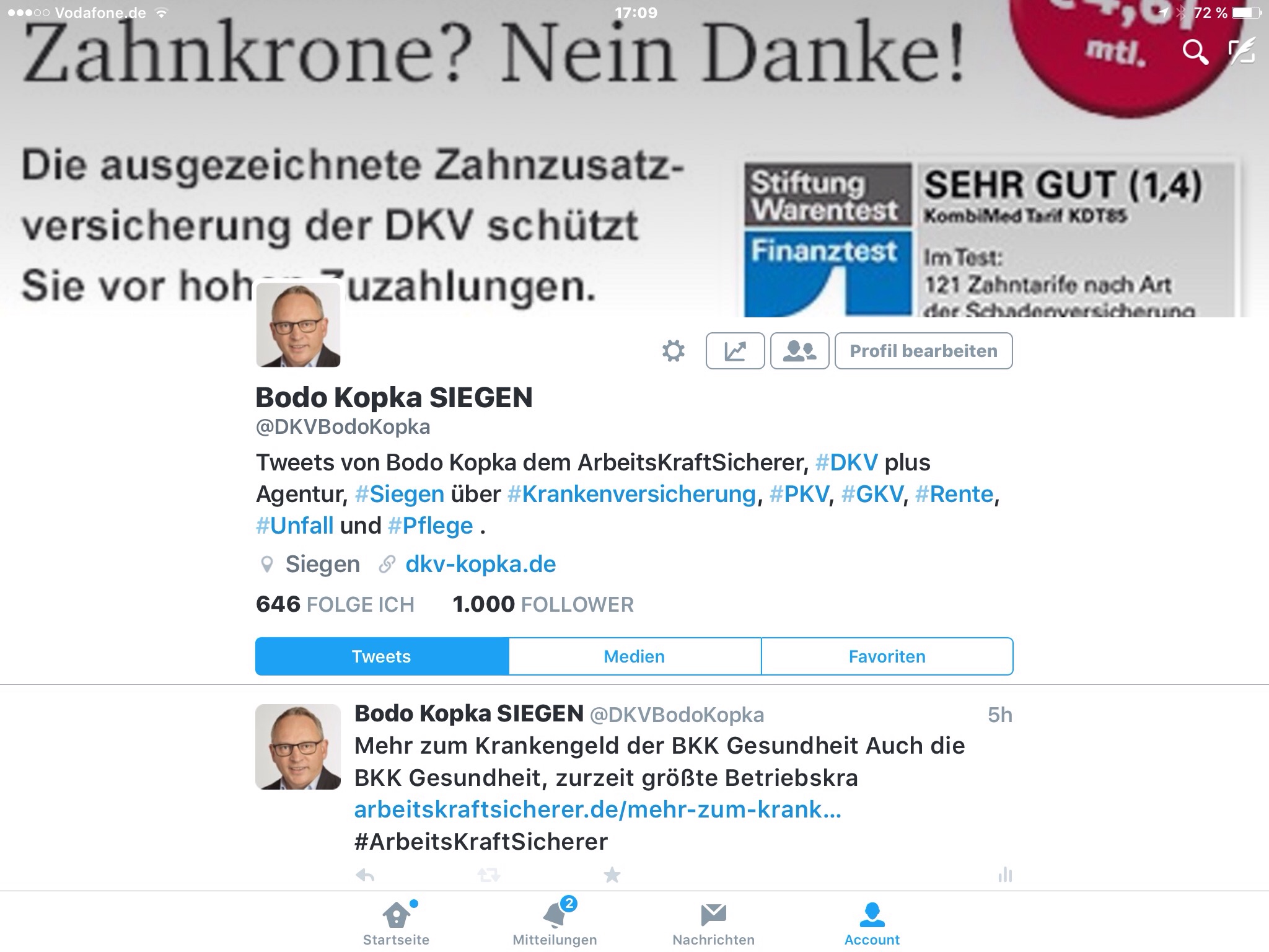 Twitter @DKVBodoKopka